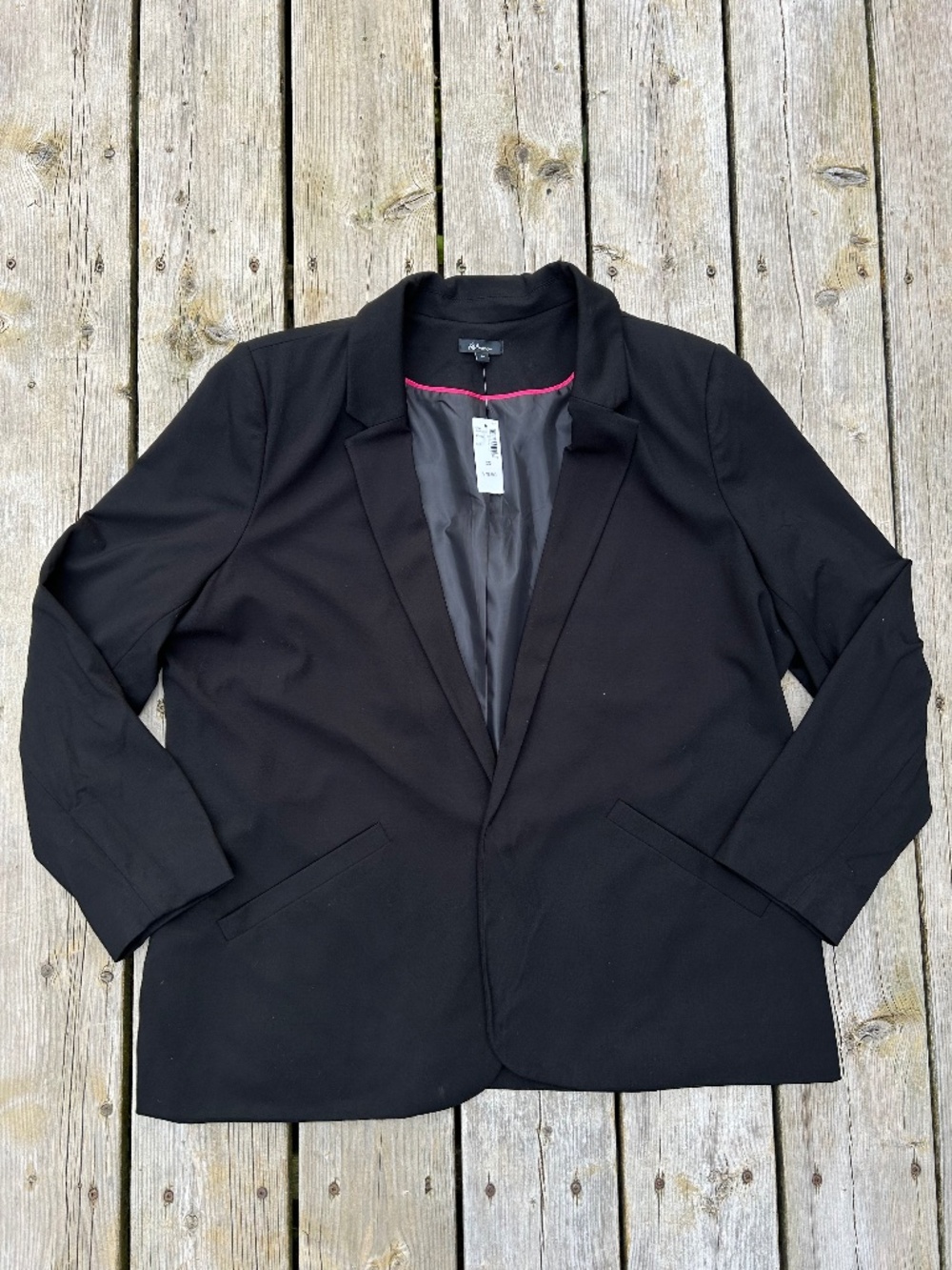 Reitmans ⎸ NWT Black Open Front Blazer